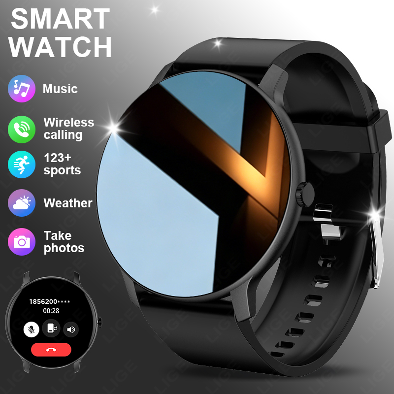 Breath Rate Monitor - 2026 Smartwatch Men Health Monitoring Always-On