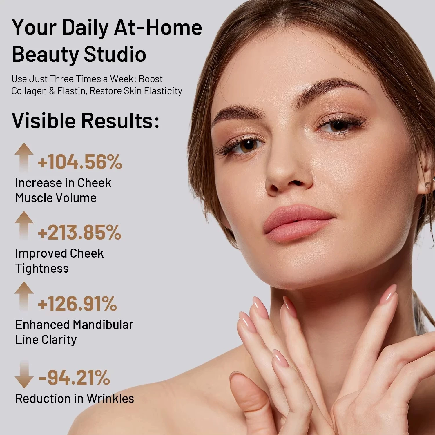 RF Facial Massager LED Light t - Galvanic Skin Sensor avaliação e preço