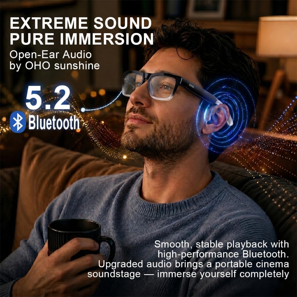 Smart AI Glasses with Bluetoot - Smart Glasses Lens avaliação e preço