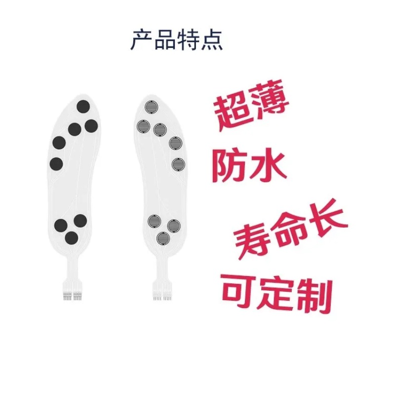 Flexible Thin Film Piezoresist - Smart Insole Pressure avaliação e preço