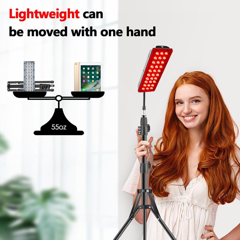Red Light Therapy Lamp LED Inf - Galvanic Skin Sensor avaliação e preço