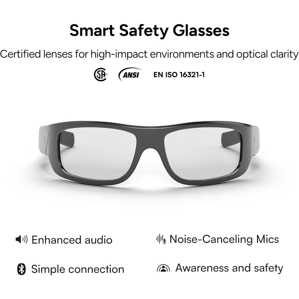 Smart Safety Glasses with Ligh - Smart Glasses Lens avaliação e preço