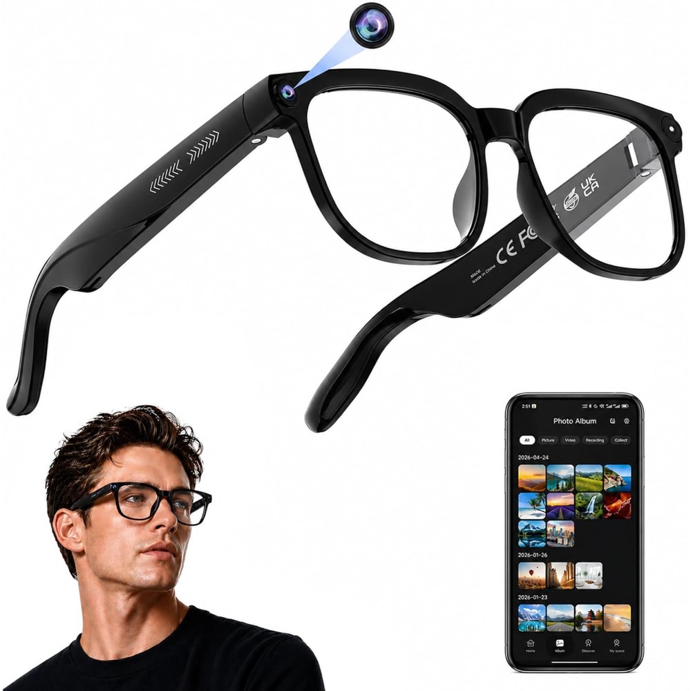 Smart Glasses for Travel: 4K V - Smart Glasses Lens avaliação e preço