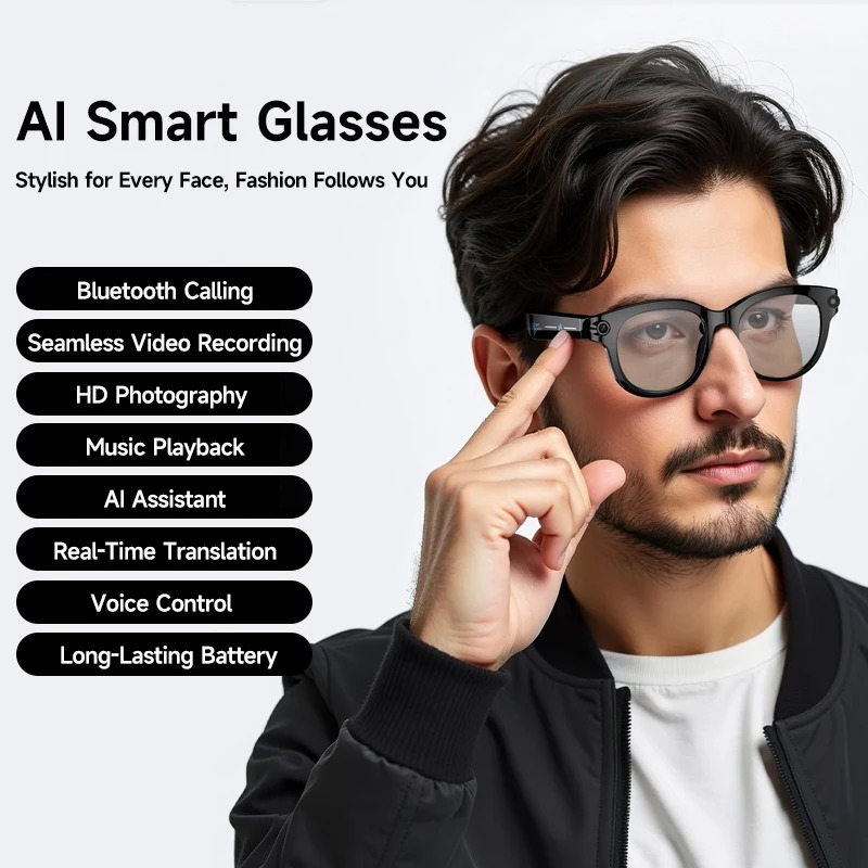 2026 AI Smart Glasses 8K Remot - Smart Glasses Lens avaliação e preço