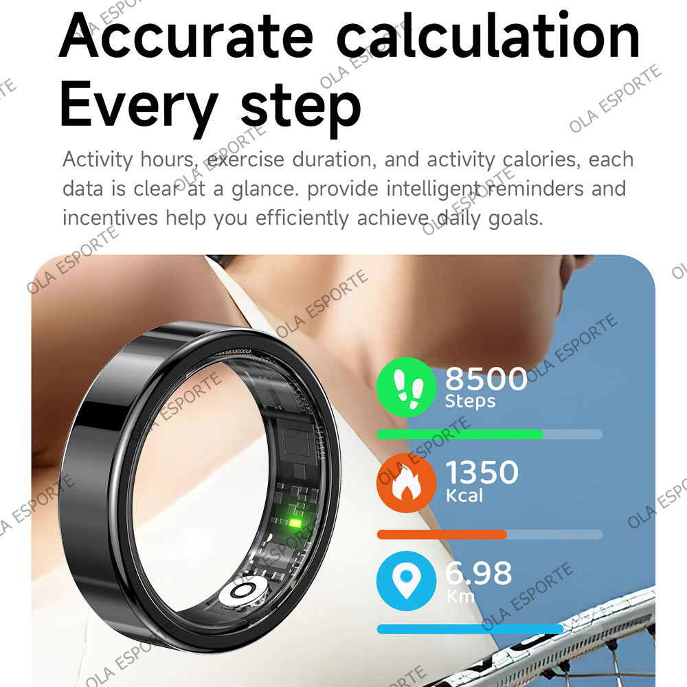 New R09 Smart Ring Men Women w - Temperature Ring Skin avaliação e preço
