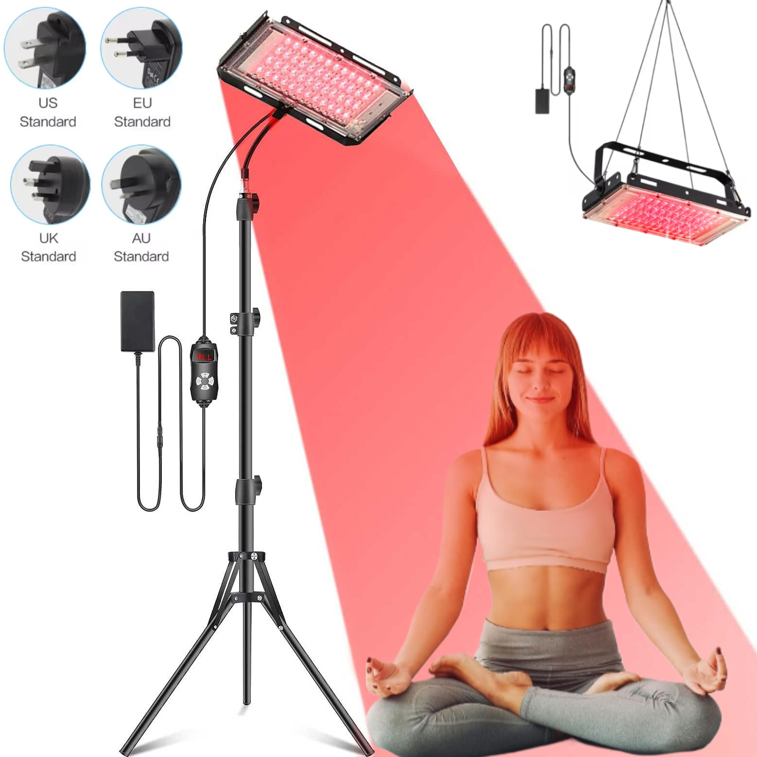 3 in 1 Infrared&Red Light Ther - Galvanic Skin Sensor avaliação e preço