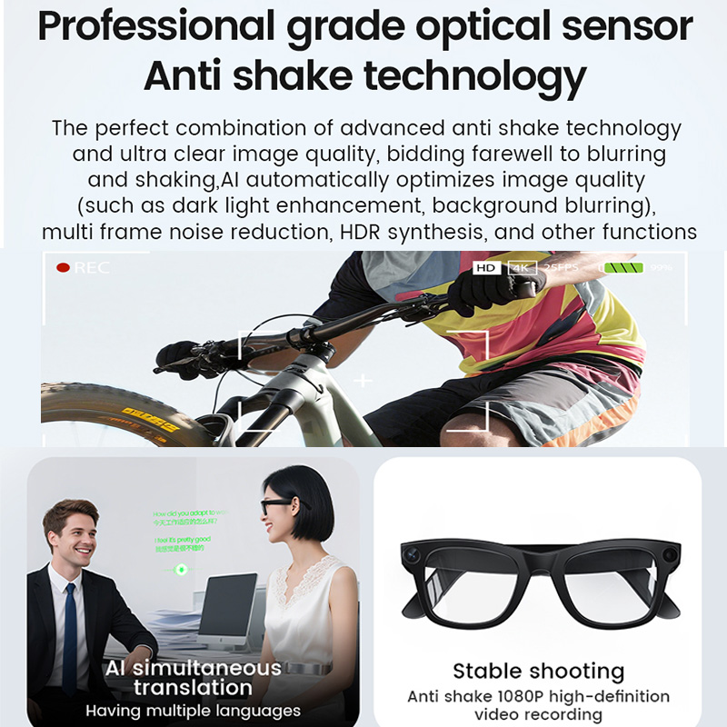 New Smart Camera Glasses AI Vo - Smart Glasses Lens avaliação e preço