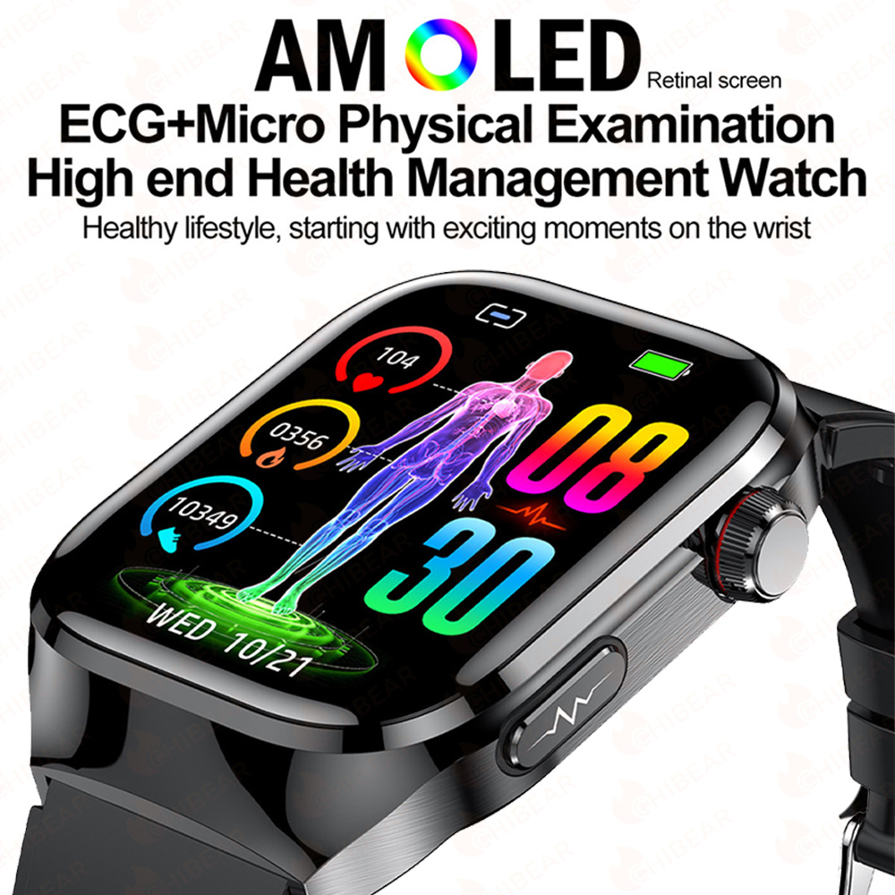 TK16 Smart Watch Men 2.04 Inch - Fall Detection Watch avaliação e preço