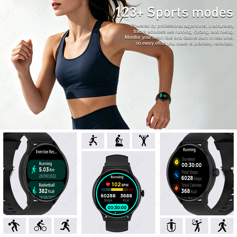 2026 Smartwatch Men Health Mon - Breath Rate Monitor avaliação e preço
