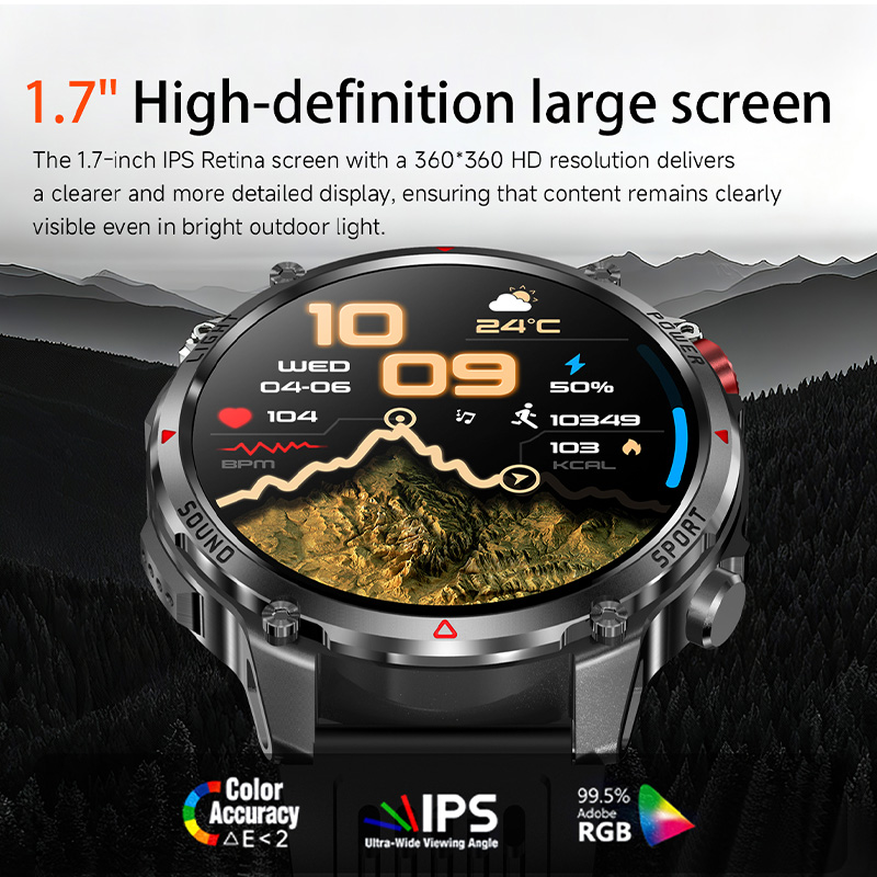 Wireless Calling Smart Watch I - Breath Rate Monitor avaliação e preço