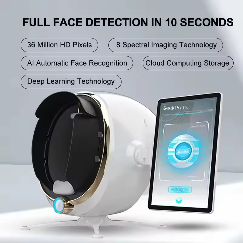 HD Camera 3D Magic Mirror Faci - Galvanic Skin Sensor avaliação e preço